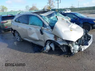 2015 Lexus RX 350 with VIN 2T2BK1BA7FC276605, listed as a IAAI auction lot 41970329 with 98,100 mi miles and . Bid and sale history available at DreamBid. Image 1.
