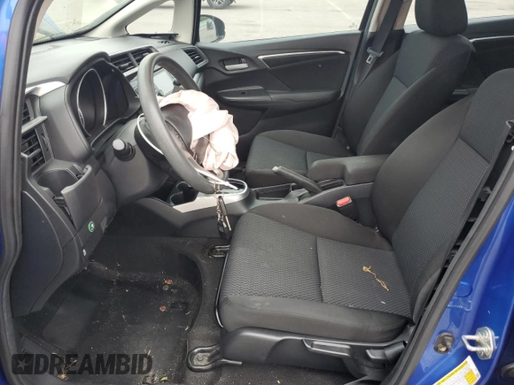 2019 Honda Fit LX with VIN 3HGGK5H46KM749562, listed as a Copart auction lot 60682645 with 45,426 mi miles and Salvage title. Bid and sale history available at DreamBid. Image 7.