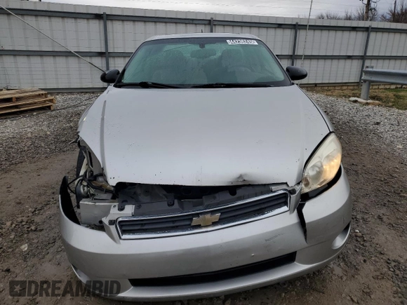 2006 Chevrolet Monte Carlo LT 3.9L z VIN 2G1WK151569412773, wystawiony jako Copart lot #44236245 z przebiegiem 274 586 mil mil oraz Szkoda całkowita • Salvage title. Historia ofert i sprzedaży dostępna na DreamBid. Obrazek 5.
