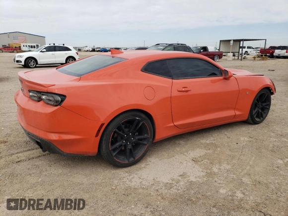 2019 Chevrolet Camaro 1LS with VIN 1G1FB1RX7K0136230, listed as a Copart auction lot 49166925 with 105,562 mi miles and Salvage title. Bid and sale history available at DreamBid. Image 3.