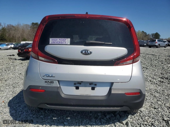 2020 Kia Soul LX with VIN KNDJ23AU6L7031220, listed as a Copart auction lot 50862775 with 66,614 mi miles and Salvage Title. Bid and sale history available at carsss.com. Image 6.