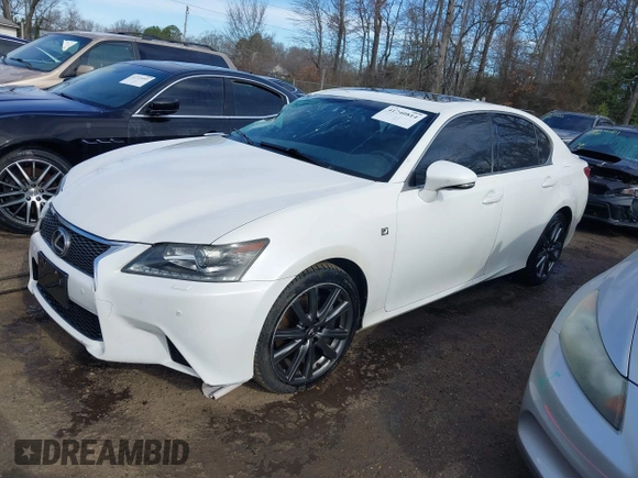 2013 Lexus GS with VIN JTHCE1BL8D5015977, listed as a IAAI auction lot 41740814 with 168,084 mi miles. Bid and sale history available at carsss.com. Image 17.