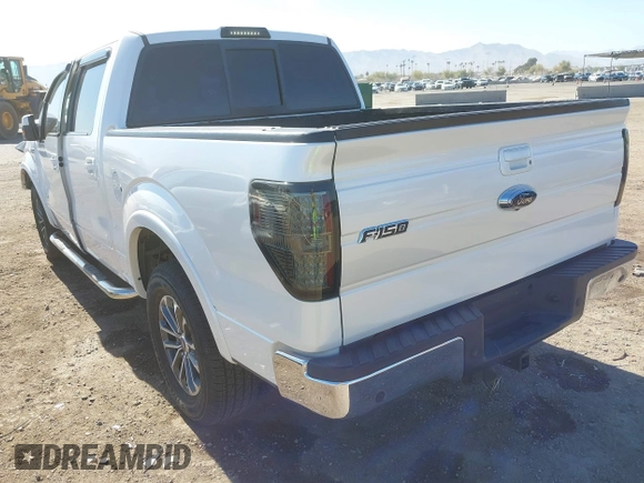 2012 Ford F-150 XL with VIN 1FTFW1CT9CFC02907, listed as a IAAI auction lot 41676633 with 126,192 mi miles. Bid and sale history available at carsss.com. Image 3.