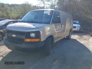 2011 Chevrolet Express Cargo with VIN 1GCSGAFX3B1170378, listed as a IAAI auction lot 41610588 with 175,177 mi miles and . Bid and sale history available at DreamBid. Image 2.