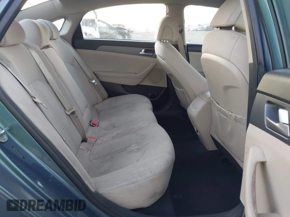 2017 Hyundai Sonata 2.4L with VIN 5NPE24AF4HH578918, listed as a IAAI auction lot 41157248 with 168,690 mi miles and . Bid and sale history available at carsss.com. Image 8.