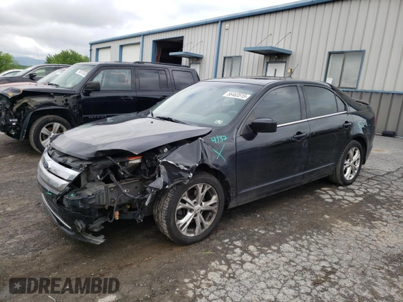 2012 Ford Fusion SE z VIN 3FAHP0HA6CR359083, wystawiony jako Copart lot #56463515 z przebiegiem 135 730 mil mil oraz Szkoda całkowita • Salvage title. Historia ofert i sprzedaży dostępna na DreamBid. Obrazek 1.