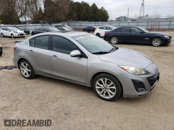 2010 Mazda 3 S Grand Touring with VIN JM1BL1S53A1193951, listed as a Copart auction lot 50899615 with 205,103 mi miles and Salvage Title. Bid and sale history available at carsss.com. Image 4.