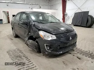 2020 Mitsubishi Mirage G4 SE with VIN ML32F4FJ1LHF13204, listed as a Copart auction lot 48300315 with 34,867 mi miles and Salvage Title. Bid and sale history available at carsss.com. Image 11.