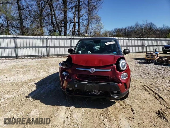 2015 FIAT 500L Urbana Trekking with VIN ZFBCFADH3FZ035172, listed as a Copart auction lot 52354404 with 57,669 mi miles and Salvage Title. Bid and sale history available at carsss.com. Image 11.