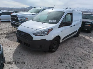 2021 Ford Transit Connect XL z VIN NM0LS7E2XM1501856, wystawiony jako Copart lot #48002465 z przebiegiem 185 639 mil mil oraz Czysty tytuł • Clean title. Historia ofert i sprzedaży dostępna na DreamBid. Obrazek 1.