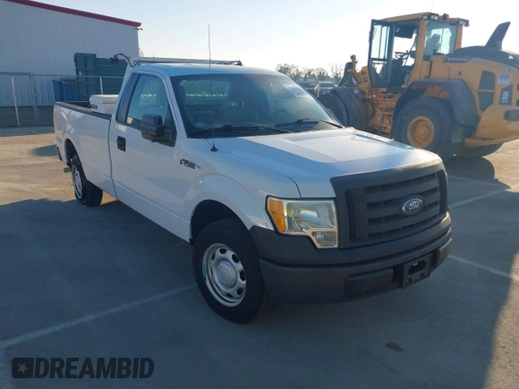 2010 Ford F-150 XL with VIN 1FTMF1C81AKE77467, listed as a IAAI auction lot 41396137 with 115,515 mi miles. Bid and sale history available at carsss.com. Image 1.