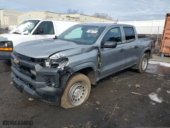 2024 Chevrolet Colorado 2WD Work Truck with VIN 1GCGSBEC5R1243608, listed as a Copart auction lot 46719805 with 4,330 mi miles and Clean Title. Bid and sale history available at carsss.com. Image 1.
