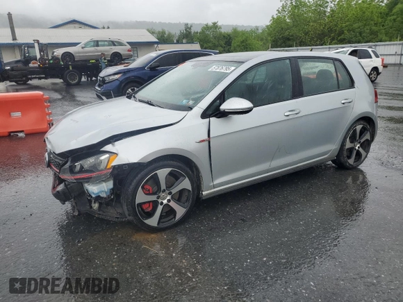 2017 Volkswagen GTI S z VIN 3VW547AU3HM068223, wystawiony jako Copart lot #57876795 z przebiegiem 96 095 mil mil oraz Szkoda całkowita • Salvage title. Historia ofert i sprzedaży dostępna na DreamBid. Obrazek 1.