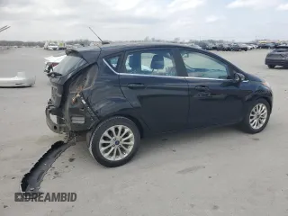 2017 Ford Fiesta Titanium with VIN 3FADP4FJXHM142648, listed as a Copart auction lot 48975125 with 82,042 mi miles and Salvage Title. Bid and sale history available at DreamBid. Image 3.