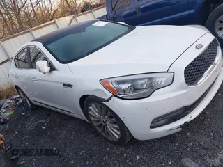 2015 Kia K900 Luxury with VIN KNALW4D47F6023343, listed as a IAAI auction lot 41326579 with 214,113 mi miles. Bid and sale history available at carsss.com. Image 13.
