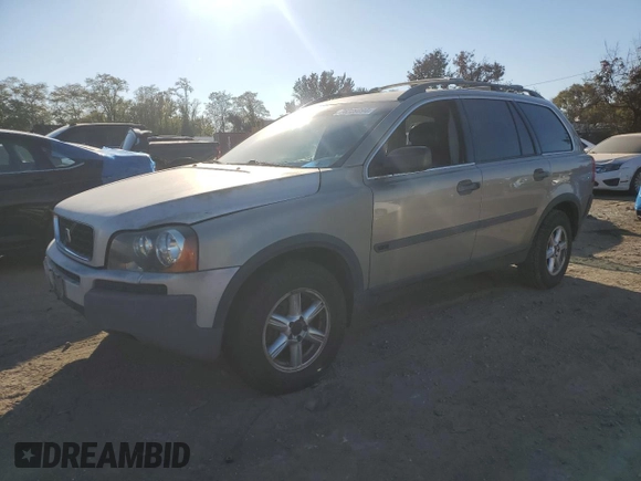 2003 Volvo XC90 with VIN YV1CM59H931011949, listed as a Copart auction lot 76229094 with 126,269 mi miles and Salvage Title. Bid and sale history available at carsss.com. Image 1.