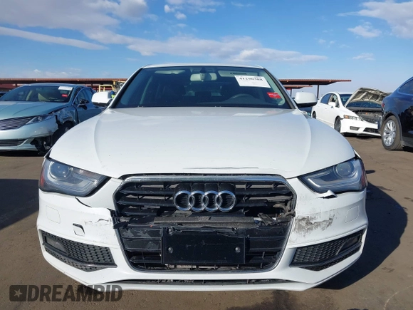 2015 Audi A4 Premium with VIN WAUBFAFL9FN034560, listed as a IAAI auction lot 41290388 with 146,533 mi miles. Bid and sale history available at carsss.com. Image 12.