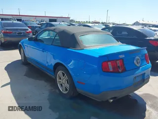 2012 Ford Mustang V6 with VIN 1ZVBP8EM7C5203745, listed as a IAAI auction lot 41757054 with 236,890 mi miles and . Bid and sale history available at DreamBid. Image 3.