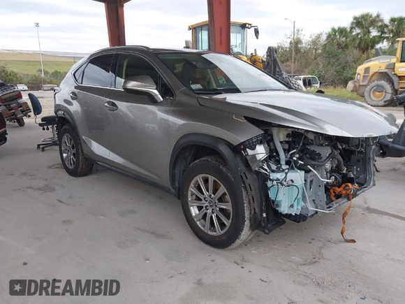 2021 Lexus NX with VIN JTJDARDZ0M2256402, listed as a IAAI auction lot 41704205 with 50,330 mi miles. Bid and sale history available at carsss.com. Image 1.