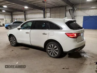 2016 Acura MDX w/Tech/Entertainment with VIN 5FRYD4H66GB044621, listed as a Copart auction lot 47868155 with 170,362 mi miles and Salvage Title. Bid and sale history available at carsss.com. Image 2.