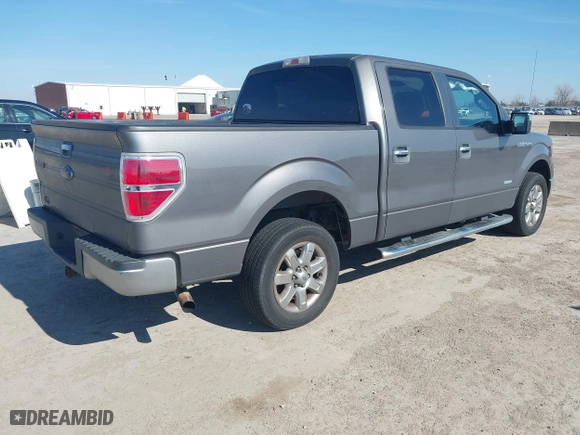 2013 Ford F-150 XL with VIN 1FTFW1CT2DKE96952, listed as a IAAI auction lot 41592253 with 160,119 mi miles. Bid and sale history available at carsss.com. Image 4.