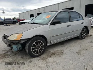 2001 Honda Civic LX z VIN 1HGES16551L034669, wystawiony jako Copart lot #56348865 z przebiegiem 139 672 mil mil oraz Szkody całkowita. Historia ofert i sprzedaży dostępna na DreamBid. Obrazek 1.