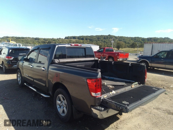 2007 Nissan Titan XE with VIN 1N6AA07A87N225390, listed as a IAAI auction lot 42261476 with Not provided miles and . Bid and sale history available at DreamBid. Image 3.