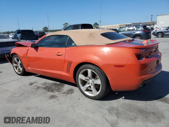 2012 Chevrolet Camaro 2LT с VIN 2G1FC3D31C9100361, выставлен на аукционе Copart как лот 77345114 с пробегом 163 872 миль миль и Списание • Salvage title. История ставок и продаж доступна на DreamBid. Изображение 2.