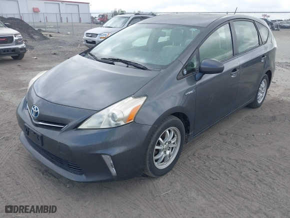 2013 Toyota Prius v Two with VIN JTDZN3EU1D3239521, listed as a IAAI auction lot 41928295 with 245,795 mi miles. Bid and sale history available at carsss.com. Image 23.
