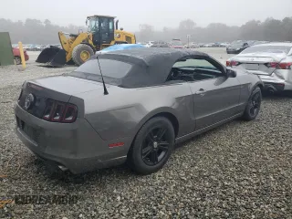 2014 Ford Mustang V6 with VIN 1ZVBP8EM5E5300459, listed as a Copart auction lot 85114284 with 132,059 mi miles and Salvage Title. Bid and sale history available at carsss.com. Image 3.