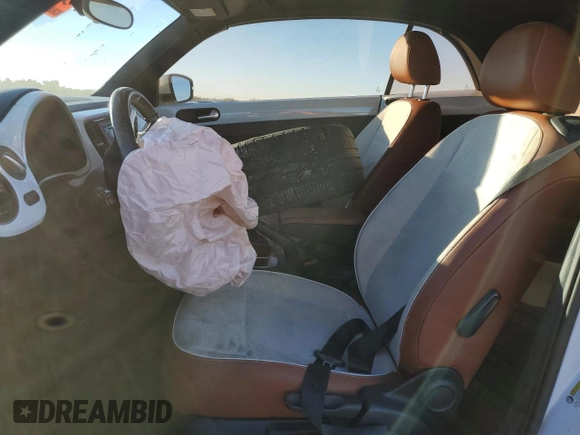 2015 Volkswagen Beetle 1.8T with VIN 3VW517AT7FM809440, listed as a Copart auction lot 84334724 with Not provided miles and Salvage title. Bid and sale history available at DreamBid. Image 7.
