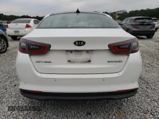 2014 Kia Optima Hybrid EX with VIN KNAGN4AD8E5073925, listed as a Copart auction lot 70469084 with 97,290 mi miles and Salvage Title. Bid and sale history available at carsss.com. Image 6.