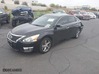 2015 Nissan Altima 2.5 SV with VIN 1N4AL3AP6FC277466, listed as a IAAI auction lot 42042276 with 118,806 mi miles. Bid and sale history available at carsss.com. Image 2.