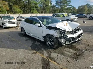 2014 Kia Cadenza Premium with VIN KNALN4D76E5135293, listed as a Copart auction lot 84682504 with 133,267 mi miles and Non Repairable. Bid and sale history available at carsss.com. Image 14.