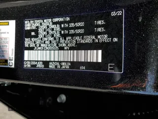 2022 Lexus NX with VIN JTJHKCFZ2N2005035, listed as a Copart auction lot 45931274 with 7,578 mi miles. Bid and sale history available at carsss.com. Image 12.
