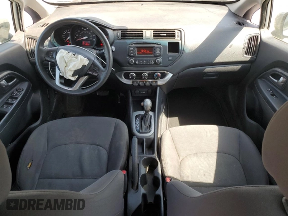 2013 Kia Rio LX with VIN KNADM4A36D6204176, listed as a Copart auction lot 52745815 with 138,655 mi miles and Salvage Title. Bid and sale history available at carsss.com. Image 8.