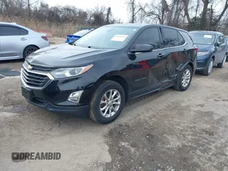 2020 Chevrolet Equinox LT z VIN 2GNAXJEV1L6198410, wystawiony jako IAAI lot #41618359 z przebiegiem 68 216 mil mil oraz . Historia ofert i sprzedaży dostępna na DreamBid. Obrazek 2.