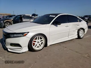 2019 Honda Accord Sport с VIN 1HGCV2F37KA009840, выставлен на аукционе Copart как лот 57815825 с пробегом 145 168 миль миль и Списание • Salvage title. История ставок и продаж доступна на DreamBid. Изображение 1.