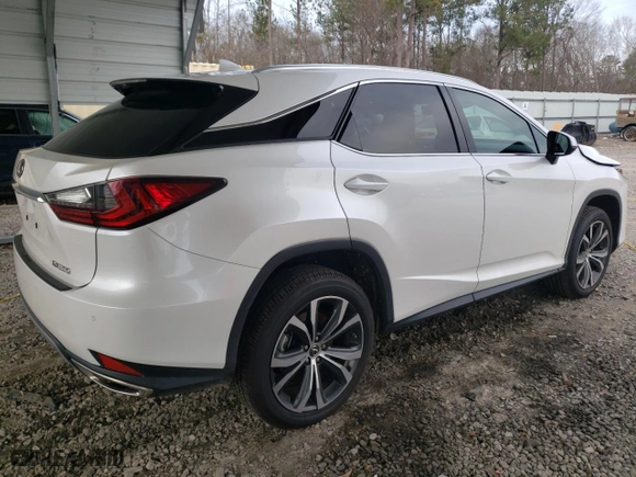 2021 Lexus RX with VIN 2T2HZMAA3MC212275, listed as a Copart auction lot 42565305 with 55,119 mi miles and Salvage Title. Bid and sale history available at carsss.com. Image 3.