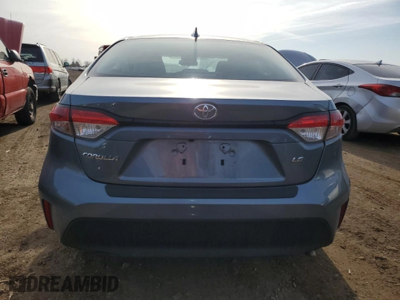 2024 Toyota Corolla LE with VIN 5YFB4MDE6RP126053, listed as a Copart auction lot 48744755 with 25,262 mi miles and Salvage Title. Bid and sale history available at carsss.com. Image 6.