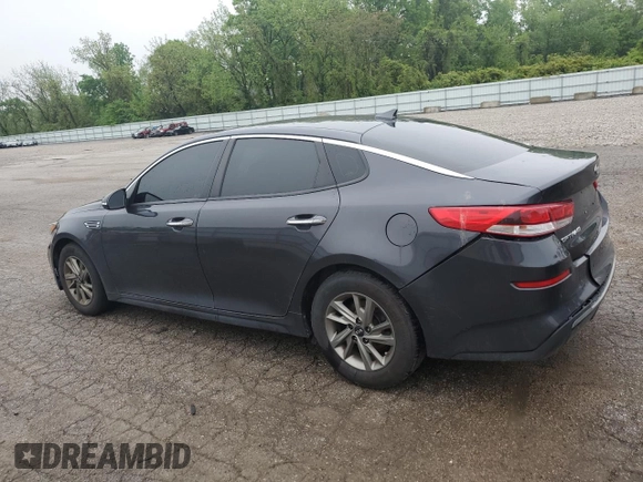 2019 Kia Optima LX with VIN 5XXGT4L37KG324938, listed as a Copart auction lot 52385714 with 110,840 mi miles and Salvage Title. Bid and sale history available at carsss.com. Image 2.