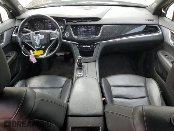 2020 Cadillac XT6 AWD Premium Luxury with VIN 1GYKPDRS4LZ129224, listed as a Copart auction lot 60328745 with 76,290 mi miles and Salvage title. Bid and sale history available at DreamBid. Image 8.