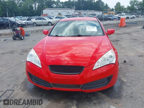 2011 Hyundai Genesis Coupe with VIN KMHHT6KD5BU060618, listed as a IAAI auction lot 42692857 with 131,540 mi miles and . Bid and sale history available at DreamBid. Image 12.