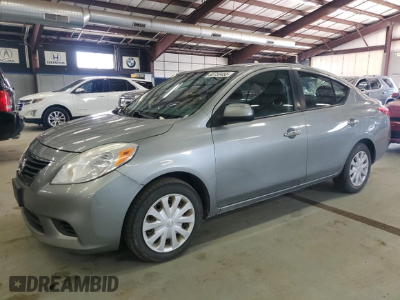 2012 Nissan Versa SV с VIN 3N1CN7AP1CL934360, выставлен на аукционе Copart как лот 60759455 с пробегом 186 716 миль миль и Чистый • Clean title. История ставок и продаж доступна на DreamBid. Изображение 1.