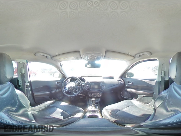 2018 Jeep Compass Limited with VIN 3C4NJDCB5JT332771, listed as a Copart auction lot 50347145 with 173,687 mi miles and Salvage Title. Bid and sale history available at DreamBid. Image 13.