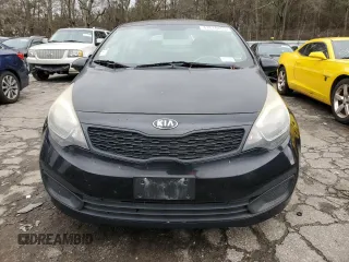 2014 Kia Rio LX with VIN KNADM4A37E6347641, listed as a Copart auction lot 41618805 with 143,921 mi miles and Clean Title. Bid and sale history available at DreamBid. Image 5.