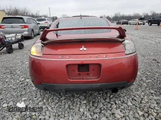 2008 Mitsubishi Eclipse SE-V6 with VIN 4A3AK64TX8E017079, listed as a Copart auction lot 83951624 with 147,472 mi miles and Salvage Title. Bid and sale history available at carsss.com. Image 6.