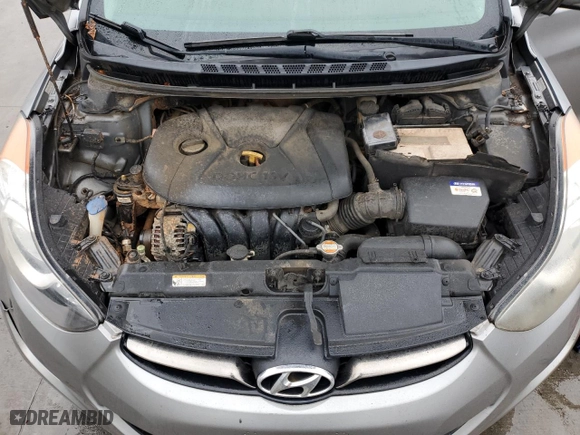 2012 Hyundai Elantra GLS with VIN KMHDH4AEXCU205877, listed as a Copart auction lot 41737745 with 259,154 mi miles and Salvage Title. Bid and sale history available at carsss.com. Image 11.
