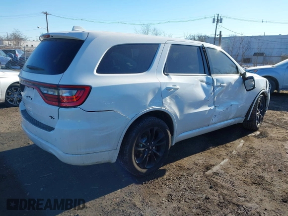 2020 Dodge Durango R/T with VIN 1C4SDJCT9LC125025, listed as a IAAI auction lot 41428783 with 62,589 mi miles and . Bid and sale history available at DreamBid. Image 4.