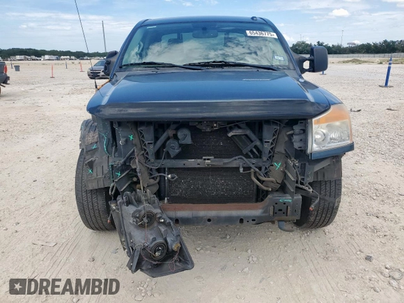 2014 Nissan Titan SV с VIN 1N6BA0ED1EN505733, выставлен на аукционе Copart как лот 65436775 с пробегом 109 512 миль миль и Списание • Salvage title. История ставок и продаж доступна на DreamBid. Изображение 5.